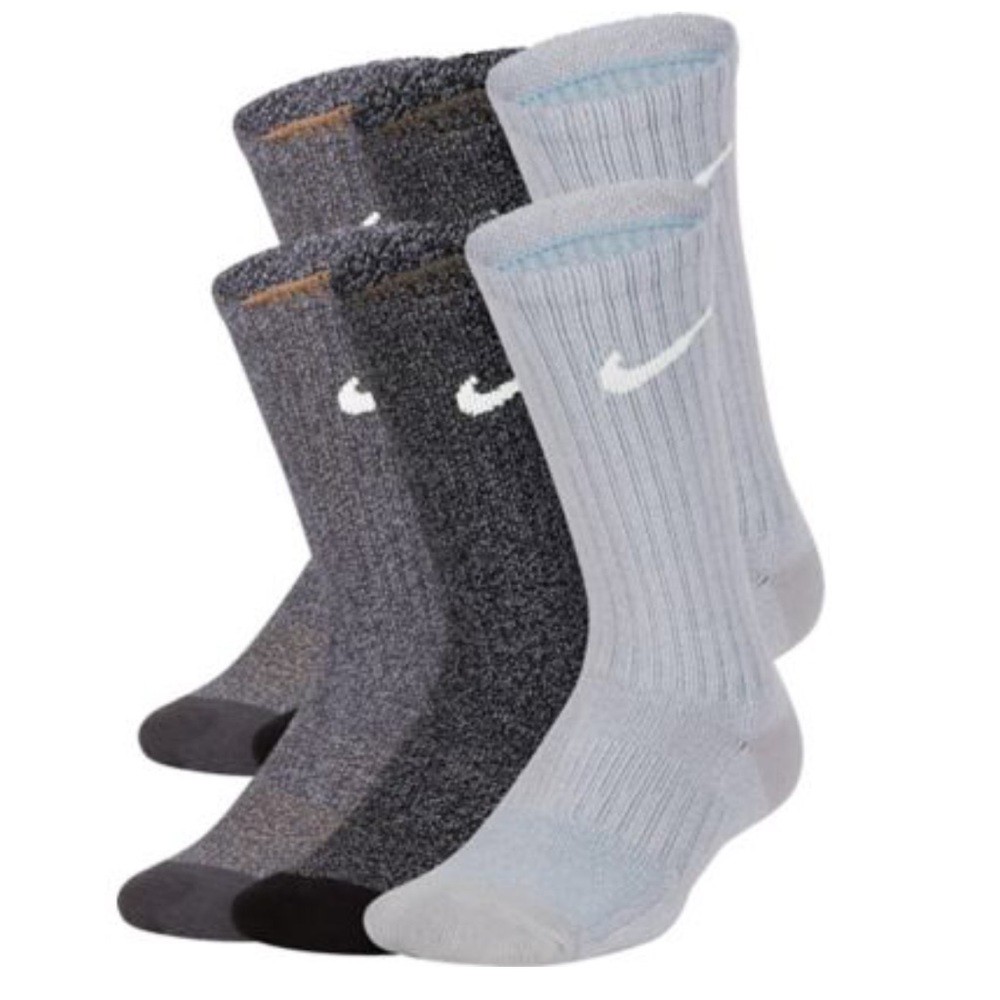 Nike Performance cushioned crew marled socks